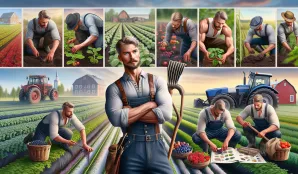 Image that illustrates Salary and Work as a Farmer in Crop Cultivation