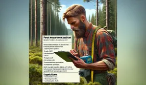 Image that illustrates Salary and Working Conditions for Forest Surveyors