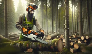 Image that illustrates Salary and Work for Forestry Workers, Loggers