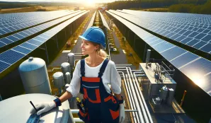 Image that illustrates Solar Power Plant Operator: Salary and Job Description