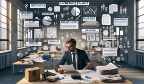 Image that illustrates Introduction to the profession of Secretary, Finance