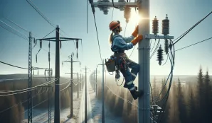 Image that illustrates What Does a Power Line Technician Do?