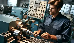 Image that illustrates What does it mean to work as a Turner, Metalworker?