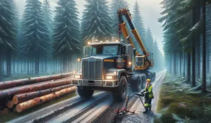 Image that illustrates Salary for Timber Truck Drivers