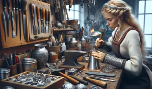 Image that illustrates Silversmith - A Creative and Traditional Profession