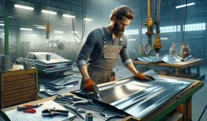 Image that illustrates Sheet Metal Worker - Salary and Job Description