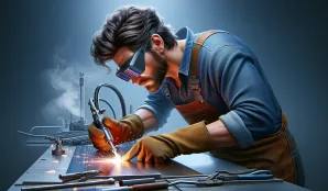 Image that illustrates Solderer, Metal: A profession with stable income and job opportunities