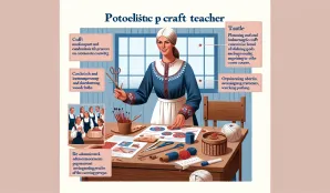 Image that illustrates Salary and Work for Craft Teachers in Course Activities - Statsskuld.se