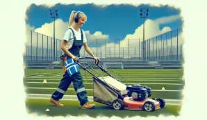 Image that illustrates Working as a Caretaker at a Sports Facility