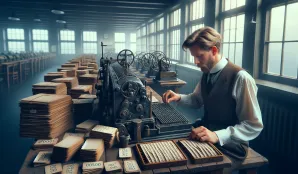 Image that illustrates Working as a Punch Card Operator: Salary, Job Duties, and Future Outlook