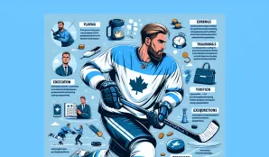 Image that illustrates Salary and Work as a Ice Hockey Player