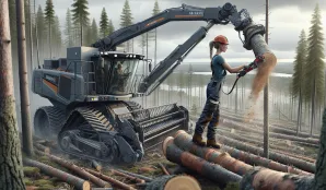 Image that illustrates Occupational Profile: Harvester Operator in Forestry