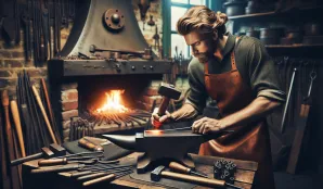 Image that illustrates Salary and Work as a Blacksmith – Salary Statistics and Career Information