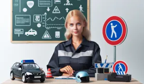 Image that illustrates Salary and Work for Driving Instructors