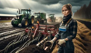 Image that illustrates Salary and Work as Tractor Driver, Agriculture - Job Information and Statistics