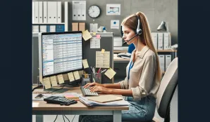 Image that illustrates Working as a Dispatcher, Receptionist: A Deep Dive