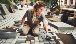 Image that illustrates Paver: Salary, Education, and Job Responsibilities