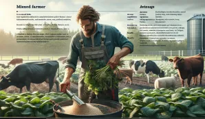 Image that illustrates Salary for Mixed Farming Agriculturists