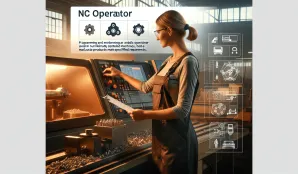 Image that illustrates Occupation as NC Operator in Metal Industry