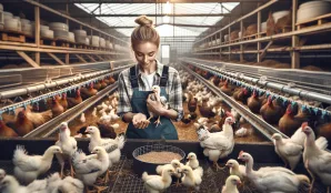 Image that illustrates Salary and Work for Animal Breeders, Poultry