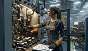 Image that illustrates Support Press Operator: A Profession in Metalworking