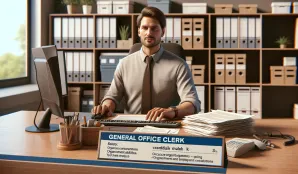 Image that illustrates General Office Clerk Salary and Job Opportunities