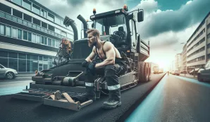 Image that illustrates Asphalt Paver Operator, Machine Operator Salary and Career Information