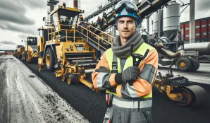 Image that illustrates Salary for Asphalt Paver Operator, Machine Operator and Career Information