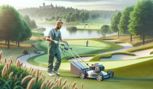 Bild som illustrerar Banarbetare, golfbana lön och arbetsvillkor