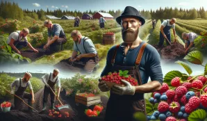 Image that illustrates Berry Farmer Salary and Job Opportunities