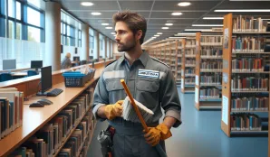 Image that illustrates Library Caretaker Salary and Job Description