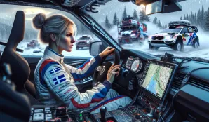 Image that illustrates Rally Driver Salary and Career Insights