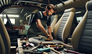 Image that illustrates Automotive Upholsterer Salary and Job Information