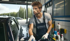 Image that illustrates Car Washers Salary and Working Conditions