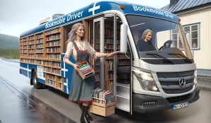 Image that illustrates Bookmobile Driver Salary and Job Description