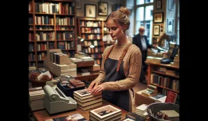 Image that illustrates Bookstore Assistant Salary and Working Conditions