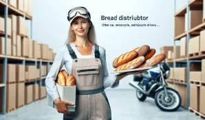 Image that illustrates Bread Distributor Salary and Working Conditions