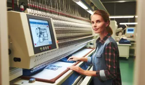 Image that illustrates Salary and Working Conditions for Machine Embroiderers