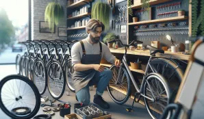 Image that illustrates Bike Rental Attendant: A Moving Profession