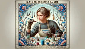 Image that illustrates Salary for Glass Decorator Painters and Job Information