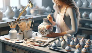 Image that illustrates Salary and Job Description for Porcelain Decoration Painter