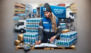 Image that illustrates Salary for Distributor, Spring Water: Work and Future