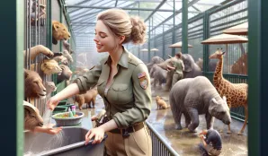 Image that illustrates Animal Caretaker, Zoo, Circus Salary and Work