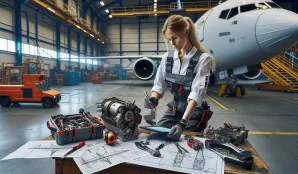 Image that illustrates Aircraft Mechanic, Aviation Salary and Working Conditions