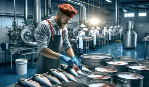 Image that illustrates Fish Cleaner, Canning Salary and Working Conditions