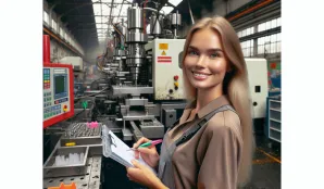 Image that illustrates Injection Molding Technician: A Profession in the Plastic Industry