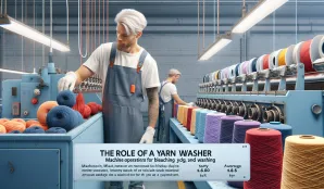 Image that illustrates Yarn Washer Salary and Working Conditions