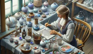 Image that illustrates Glass and Porcelain Painter Salary and Career Information