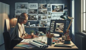 Image that illustrates Interior Designer, Other Salary and Working Conditions