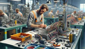 Image that illustrates Cable Factory Worker Salary and Working Conditions